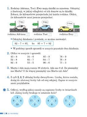 Page 14 Elementarz Odkrywcow Podrecznik Matematyka Klasa 3 Czesc 1